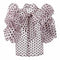 Blusa Suelta de Lunares para Mujer - Cardigan Chiffon Estilo Coreano Verano