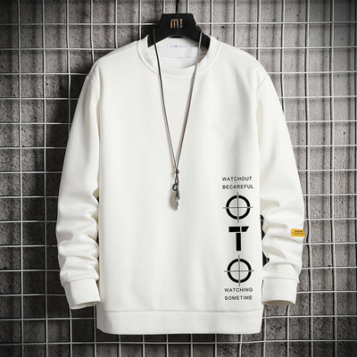 Suéter Básico para Hombre con Estampado - Manga Larga Versátil - Image 3