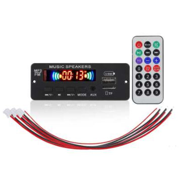Módulo Decodificador MP3 con Amplificador Bluetooth para Autos - Image 6