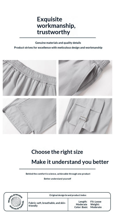 Pantalones Rectos Anchos para Hombre - Image 17