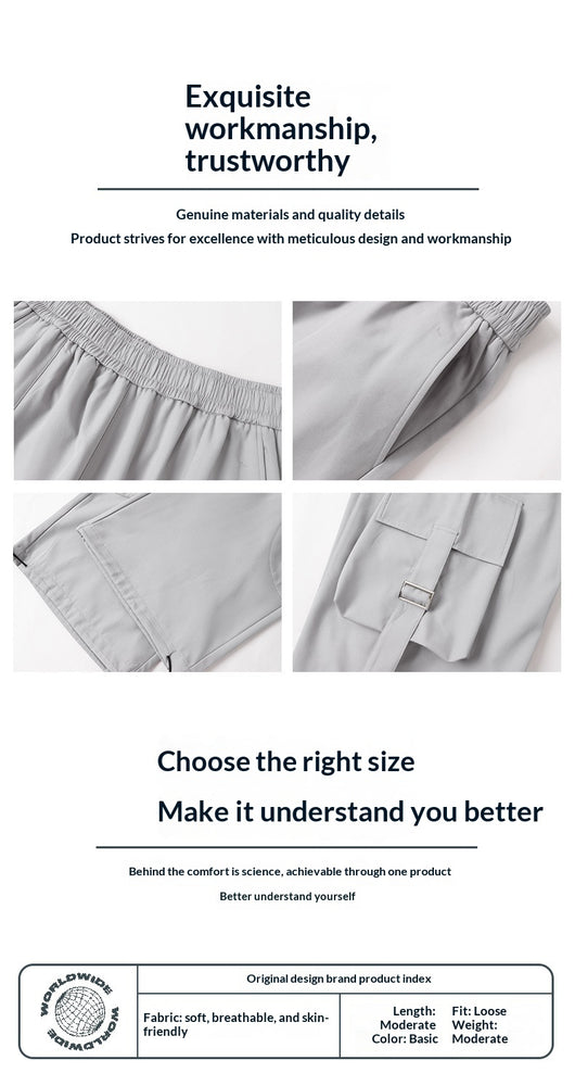 Pantalones Rectos Anchos para Hombre - Image 17