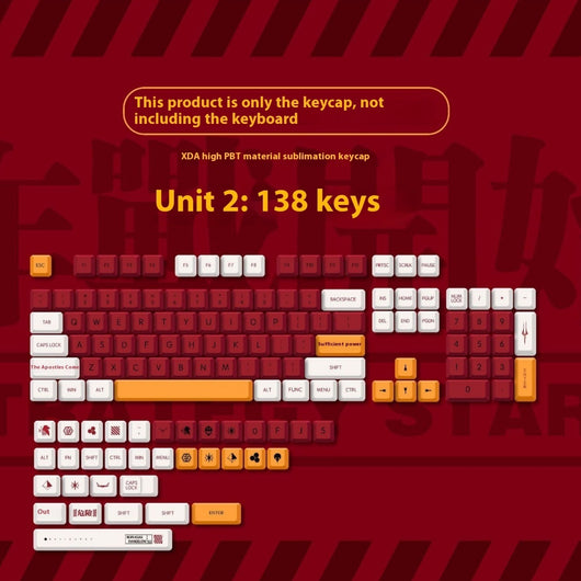 Keycaps PBT XDA Sublimación de Alta Calidad
