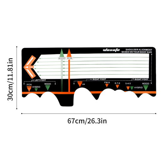 Almohadilla Correctora de Postura para Golf - Entrenamiento de Swing Principiante - Image 9
