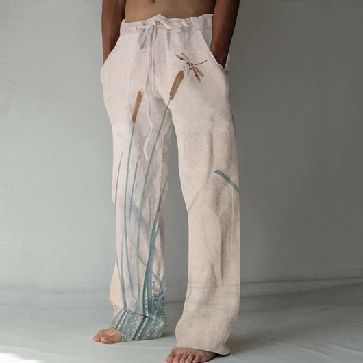 Pantalones Casuales Talla Grande Pierna Ancha para Hombre - Image 15