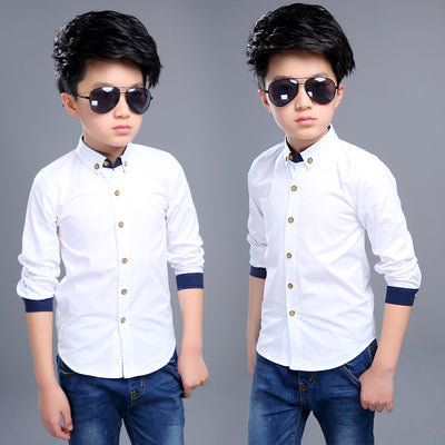 Camisa Infantil Manga Larga a Rayas - Estilo Casual para Otoño - Image 9