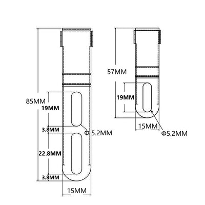 Funda Táctica con Clip de Acero Inoxidable para Cintura - Image 6