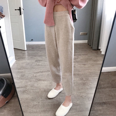 Pantalones Anchos Sueltos para Mujer - Estilo Casual Otoño - Image 4