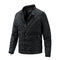 Camisa Casual de Cuello Parado en Algodón Ligero para Hombre