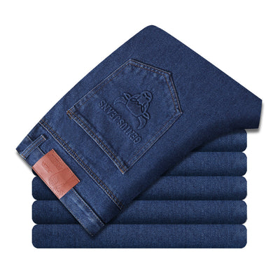 Pantalones de Trabajo Vaqueros de Algodón Resistentes sin Elasticidad - Image 16