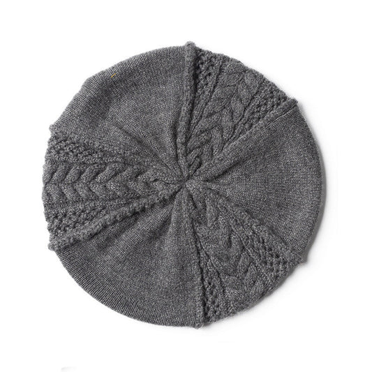 Boina de Cachemira Pura para Mujer - Versátil y Elegante - Image 2