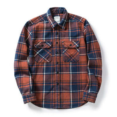 Camisa Franela Gruesa Estilo Americano para Hombre - Image 25