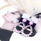 Heavy Industry Micro-inlaid Zirconium Diamond Oval Drop Crystal Earrings Pink