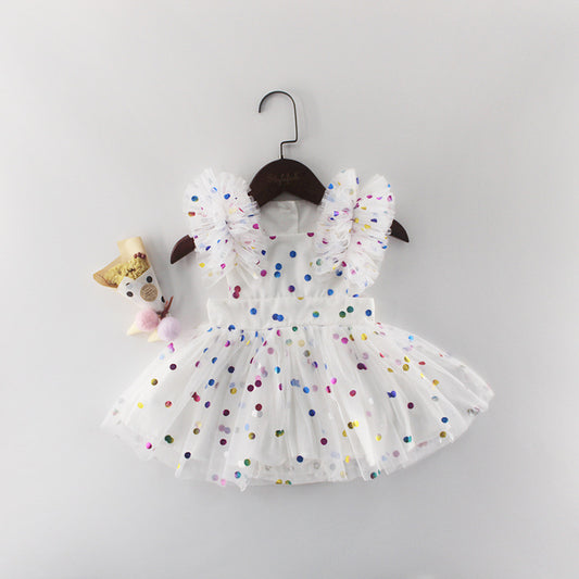 Enterizo para Bebé Niña Cien Días - Malla de Algodón con Estampado Caliente - Image 2
