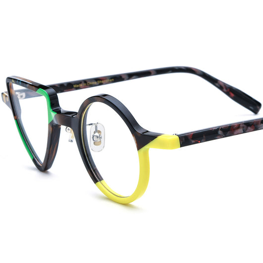 Gafas Redondas Triangulares - Diseño Moderno Unisex - Image 5