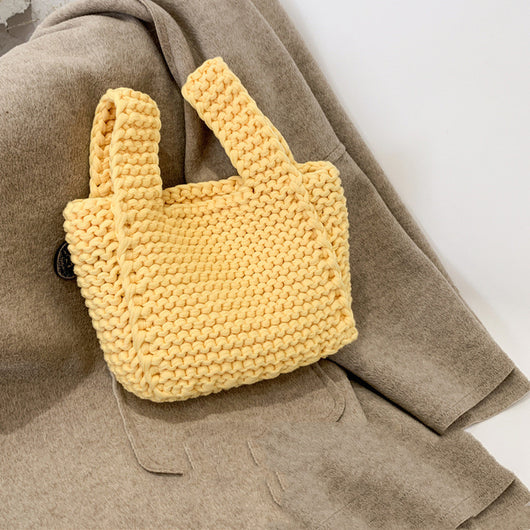Bolsa de Muñeca Tejida a Mano Estilo Japonés - Image 2