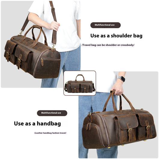 Bolso de Cuero Portátil para Viajes - Image 3