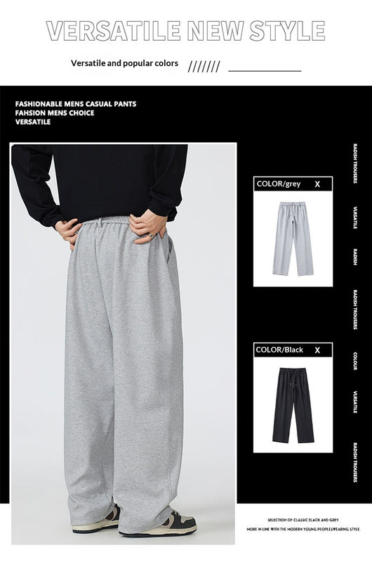 Pantalones de Chándal Holgados con Cordón Estilo Urbano Estadounidense - Image 10