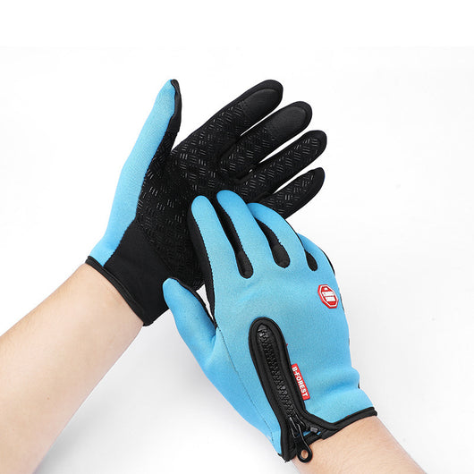 Guantes Moto Invierno Pantalla Táctil Impermeables con Forro Térmico - Image 12
