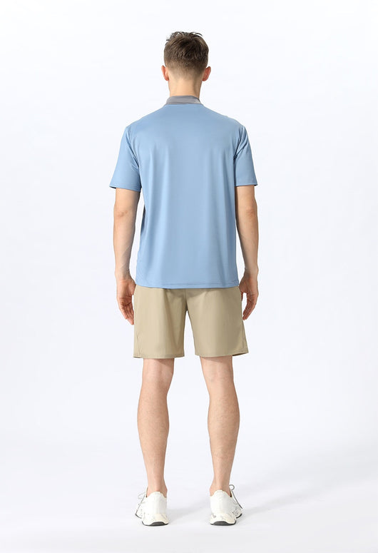 Playera Manga Corta Ice Silk Personalidad Fashion para Hombre - Image 9
