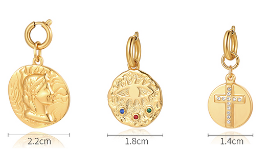 Collar de Moneda Dorada para Mujer - Diseño Minimalista de Lujo - Image 10