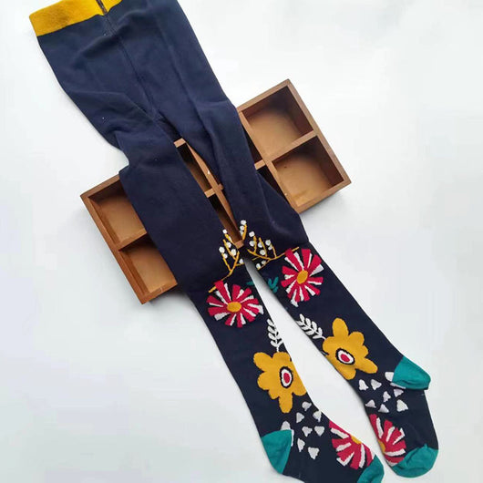 Medias Escolares de Contraste de Colores para Niñas - Algodón Premium - Image 8
