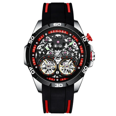 Reloj Mecánico Esqueleto con Doble Tourbillon - Image 24