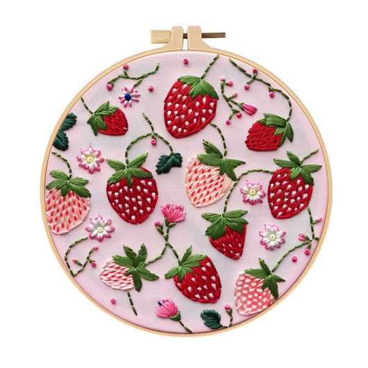 Kit de Bordado Europeo con Motivos de Frutas Tropicales - Image 15