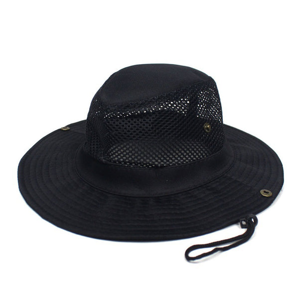 Gorra Bucket Transpirable con Malla - Protección Solar Plegable para Pesca y Ciclismo - Image 6