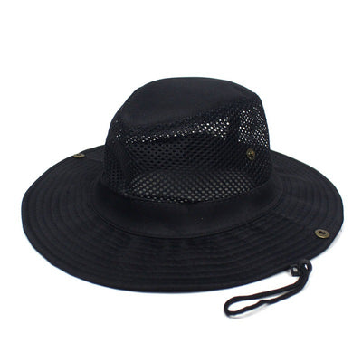 Gorra Bucket Transpirable con Malla - Protección Solar Plegable para Pesca y Ciclismo - Image 6