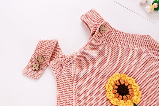 Body Tejido para Bebé Niña Girasol con Tirantes - Image 19