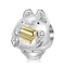 Pulsera Plata 925 Ratón Adorable con Baño de Oro 14K - Accesorio DIY Encantador