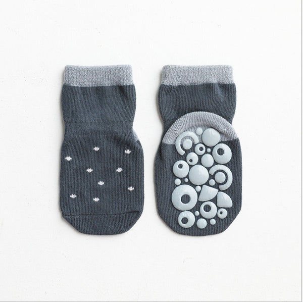 Calcetines Antideslizantes para Bebé - Algodón Peinado con Agarre