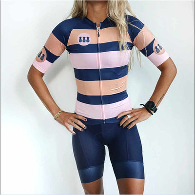Conjunto de Ciclismo Deportivo Unisex Manga Corta para Verano - Image 11