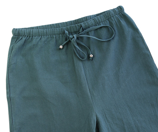 Conjunto Elegante: Blusa Chifón Volantes Escote V + Pantalón Ancho con Aberturas - Image 13