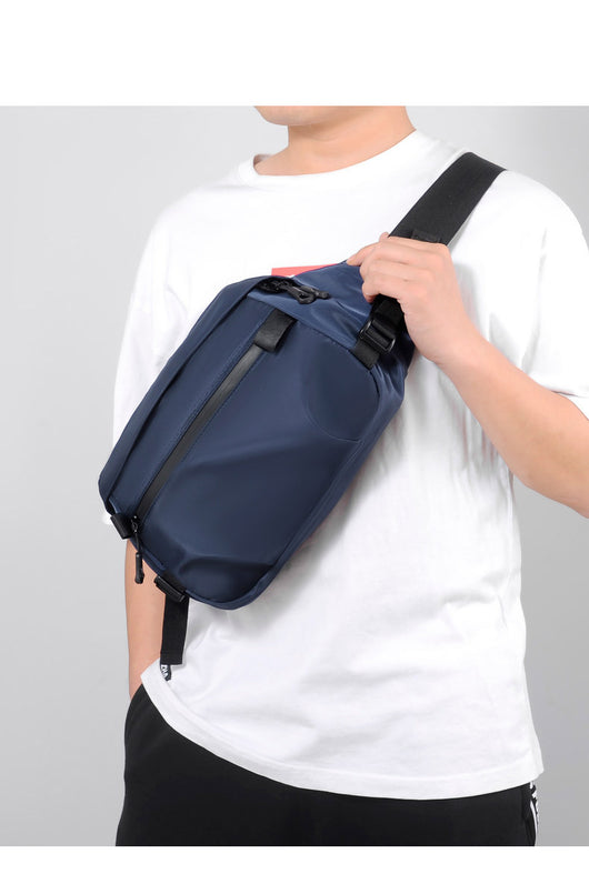 Mochila Bandolera Hombre Gran Capacidad - Bolsa Pecho Versátil para Estudiante y Commuter - Image 41