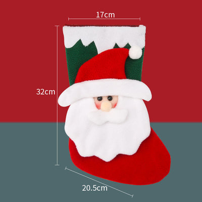 Medias Navideñas Decorativas - Juego de Tamaños Grande, Mediano y Pequeño - Image 32