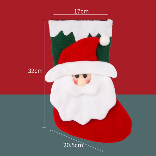 Medias Navideñas Decorativas - Juego de Tamaños Grande, Mediano y Pequeño - Image 32