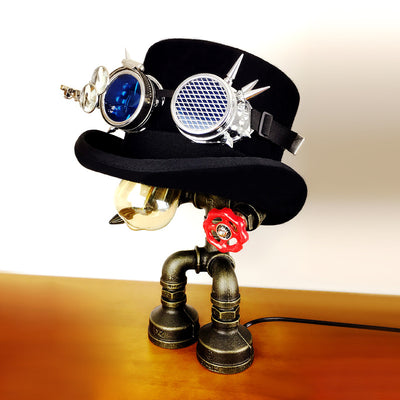 Sombrero de Copa Steampunk Retro Vintage - Image 6