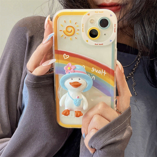 Funda Protectora para Teléfono con Diseño de Pato Adorable - Image 4