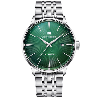 Reloj Mecánico para Hombre Resistente al Agua con Correa de Acero - Image 15