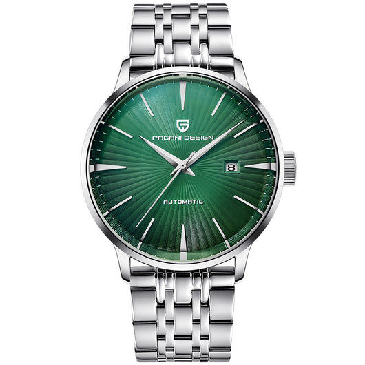 Reloj Mecánico para Hombre Resistente al Agua con Correa de Acero - Image 15