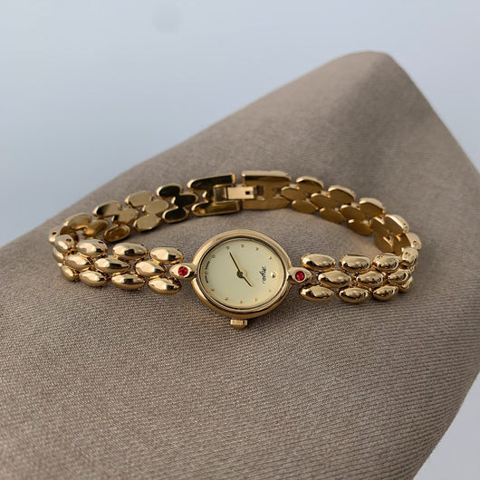Reloj de Lujo Retro con Esfera Ovalada Pequeña - Tendencia Fashion - Image 4