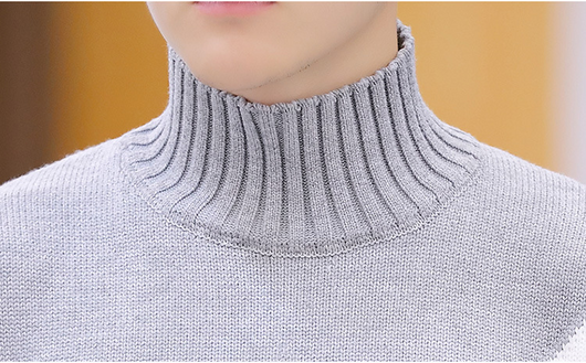 Suéter Cuello Alto Térmico para Hombre - Abrigo Largo Cálido - Image 11