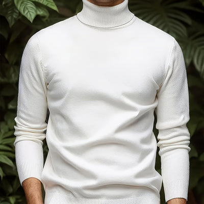 Suéter Cuello Alto Viscosa Hombre - Versátil y Suave - Image 7