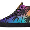 Zapatillas Canvas Altas con Estampado de Pareja