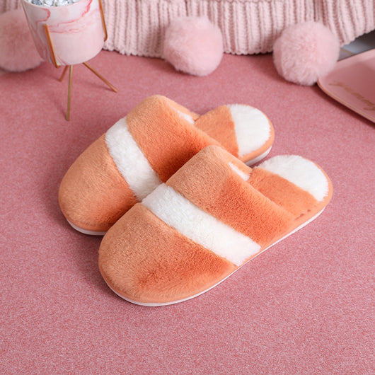 Pantuflas de Invierno de Algodón con Pelaje de Conejo - Calidez y Confort - Image 15