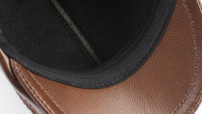 Sombrero de Cuero Genuino para Hombre - Abrigo Invernal Premium - Image 10