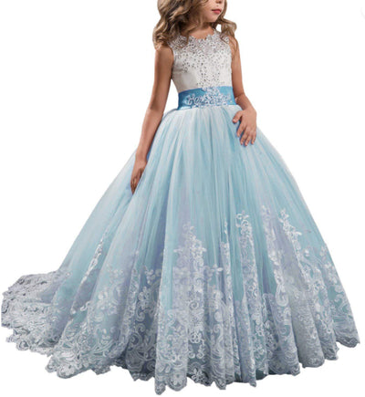 Vestido de Fiesta Infantil con Encaje - Diseño Europa y EE.UU. - Image 16