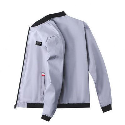 Chaqueta Casual Slim Cuello Mao Primavera Otoño para Hombre - Image 3