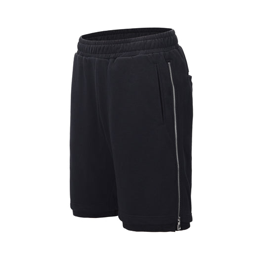 Shorts con Doble Capa y Cierre de Cremallera - Diseño Moderno - Image 2
